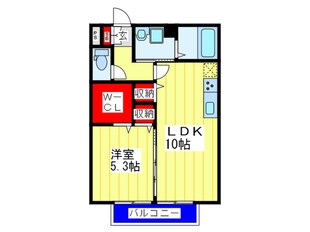 カ－サ南野口の物件間取画像